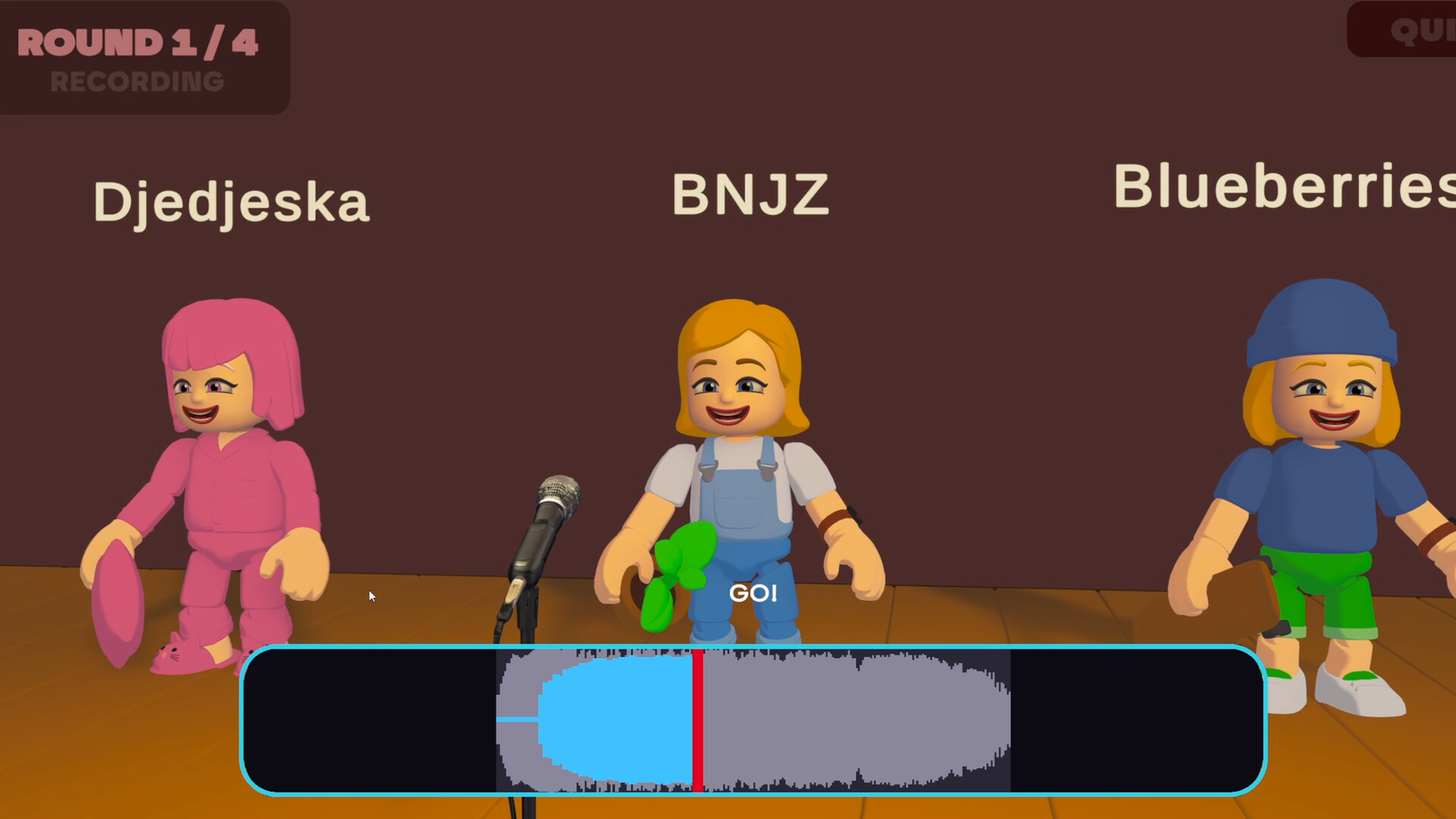 Mimic Party Microphone Guide — official game artwork.